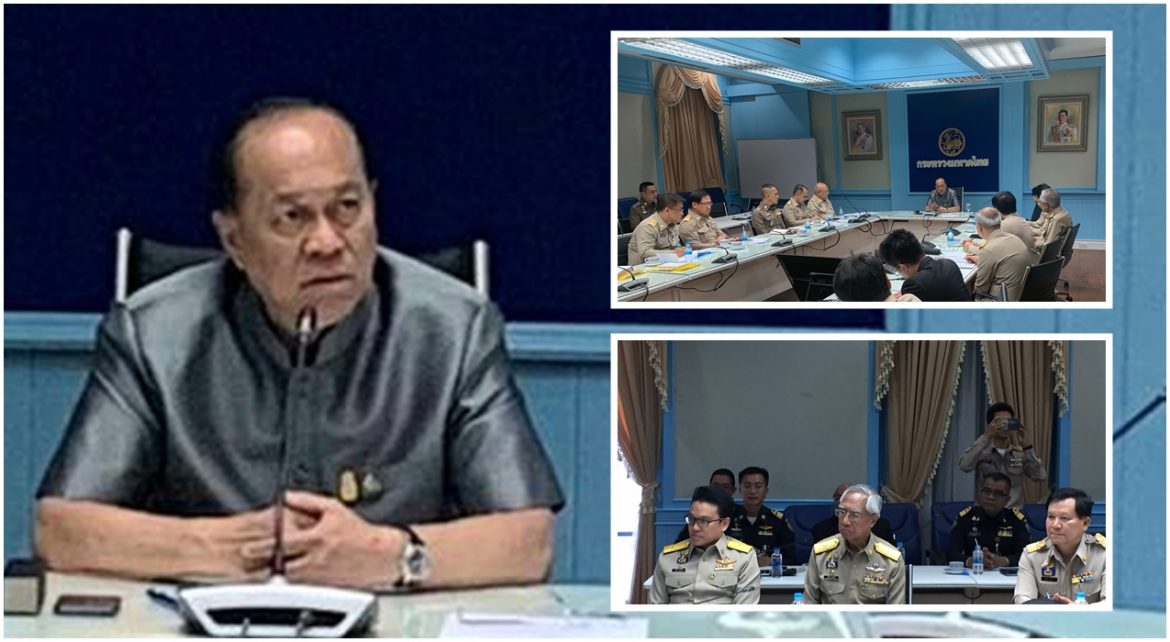 มท.1 ประชุมหารือหน่วยงานที่เกี่ยวข้องกับการจัดระเบียบผู้ค้าหาบเร่-แผงลอย เน้นสร้างสมดุลผู้ค้า-ผู้ใช้ทางเท้า ส่งเสริมเศรษฐกิจฐานราก